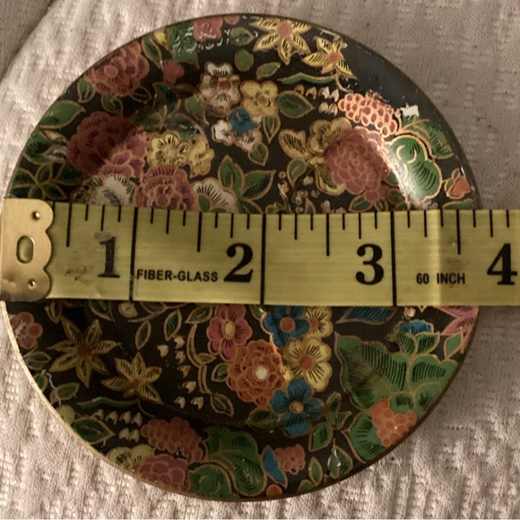 Japanese floral inspired coasters (5) vintage great condition - Picture 8 of 8